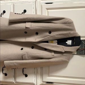 A Loves A Wool Oatmeal Coat